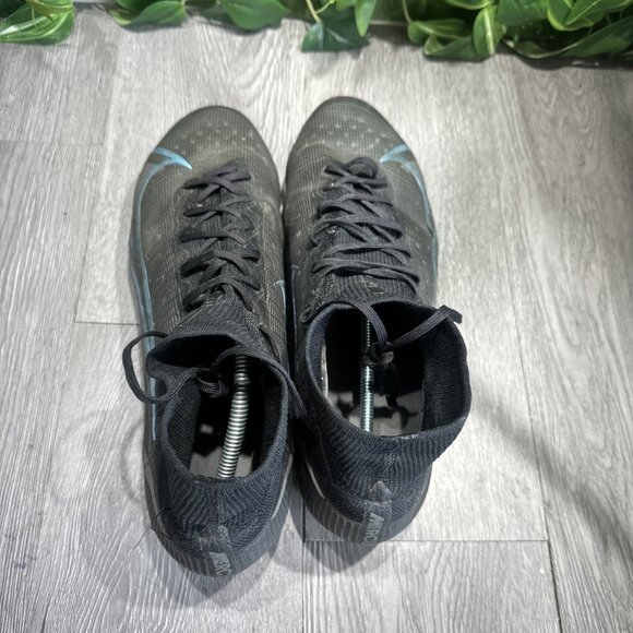 Nike Mercurial Superfly 8 Elite CV0958-004 Black Flyknit Men\'s US 13 main image 4